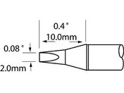 メトカル/Metcal MFR-1110・2210シリーズ チップカートリッジ SFP-CH20
