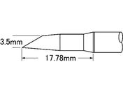 メトカル/Metcal MFR-1110・2210シリーズ チップカートリッジ SFP-DRH35