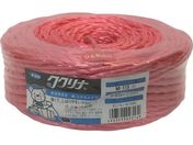 ユタカメイク/荷造り紐 PSロープ 5mm×100m 赤 M115 レッド