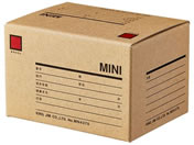 キングジム/ミニ保存ボックス 茶/MN4370チヤ