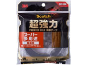 3M/スコッチ 超強力両面テープ プレミアゴールド粗面用19mm×4m