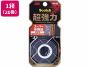 3M/スコッチ 超強力両面テープ プレミアゴールド粗面用12mm 20巻