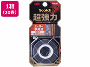 3M/スコッチ 超強力両面テープ プレミアゴールド粗面用19mm 20巻