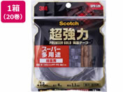 3M/スコッチ 超強力両面テープ プレミアゴールド粗面用12mm 20巻