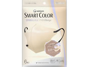 ���j�E�`���[��/SMART COLOR ���������ӂ��c���̂�Beige �ӂ� 6��