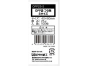 �������H/OPP�� �V�[���Ȃ� S�T�C�Y 0.025mm�� 100��/OPP25-S