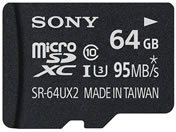 \j[ microSDXC[J[hUHS-I Class10 64GB SR-64UX2A