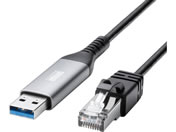 �T�����T�v���C USB A LAN�ϊ��P�[�u�� Gigabit�Ή� 3m KB-SL6ALAN03BK