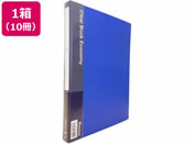 Forestway/クリヤーブック エコノミー A4 40ポケット 青 10冊