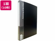 Forestway/クリヤーブック エコノミー A4 40ポケット 黒 10冊