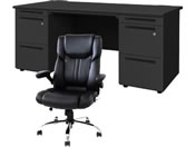 Netforce/�f�X�N�`�F�A�Z�b�g �i�b�c ����3�i W1600 �V�u���b�N+�u���C�Y�`�F�A �u���b�N/LRD167BKS15BK33