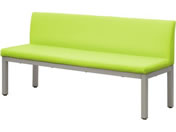 Netforce/���j�o�[�T���x���` ���r�[�`�F�A 3�l�| �w�t ��1500�~���s500mm �O���[���~�V���o�[�r/UB-15B-FW-GN