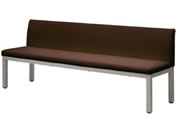 Netforce/���j�o�[�T���x���` ���r�[�`�F�A 3�l�| �w�t ��1800�~���s500mm �u���E���~�V���o�[�r/UB-18B-FW-BR