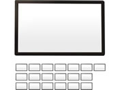 Netforce/�}�O�l�b�g���l�[���v���[�g �u���b�N 20�Z�b�g/MNP-1-20-FW-BK