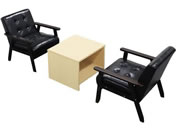 Netforce/�A�j�[�^ ����3�_�Z�b�g 2�l�p �\�t�@ 1�l�|2��+�e�[�u�� �u���b�N�~�i�`������/ANITA21A2T14SBN