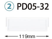 �T�J�Z/�d�ؔ� �g���[34-05�^�C�v(�[��5cm)�p W119�~H42mm ����/62-0852-07