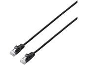 エレコム/LANケーブル CAT6A 1m 高耐久 ブラック/LD-GPAM/BK10