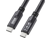 サンワサプライ/USB 5Gbps Type-Cケーブル PD100W 映像出力対応 3m/KU-5GCCP10030TK
