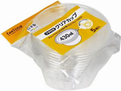 ��a���Y/feeling �t�^�t���N���A�J�b�v 430mL 5�g��