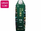 小川珈琲/京都 小川珈琲 有機珈琲 無糖 1L 12本