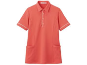 カーシーカシマ/半袖ロングポロシャツ(男女兼用)ケアウェア 25-2429-0502 S HSP004-29(コーラルピンク)