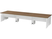 Netforce/�A���j�[�� �t���[�A�h���X�f�X�N ��3600mm �ؐ� �z���C�g�r�~�E�H�[���i�b�g�V��