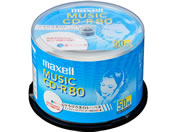 マクセル 音楽用CD-R 50枚スピンドル CDRA80WP.50SP