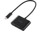 �G���R��/USB-C �n�u �h�b�L���O�X�e�[�V���� 3in1 HDMI 4K 60Hz PD �ő�100W���� USB-A USB3.2 �R���p�N�g �u���b�N/DST-030BPBK