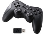 �G���R�� �Q�[���p�b�h ���C�����X 2.4GHz XInput DirectInput �A�� 13�{�^�� �[�d�� �L���Ή� �X�g���[�g�z�u JC-GP40SBK
