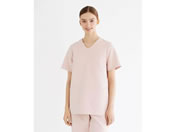 ジェラート ピケ&クラシコ/ジェラートピケ プルオーバースクラブ 診察衣 EL 608(ピンクベージュ)