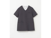 ジェラート ピケ&クラシコ/ジェラートピケ プルオーバースクラブ 診察衣 S 608(チャコールグレー)