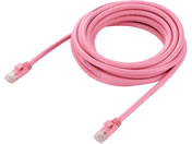 �G���R��/LAN�P�[�u�� Cat6A 10Gbps 500MHz �ܐ܂�h�~ ���� 5m �s���N/LD-GPA�^PN5