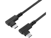 �G���R��/USB Type-C �P�[�u�� ���[L�� ���炩 240W PD EPR USB2.0 480Mbps 2m/U2C-CLLEY20NBK