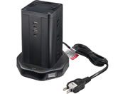�����d�� ELPA �^���[�^USB�^�b�v PD40W �u���b�N WBS-TW12442BUC(BK)