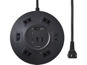 �����d��/ELPA �ی`USB�^�b�v 6�� PD20W �u���b�N/WLS-R6322BUC(BK