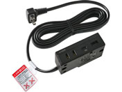 �G���p/�Ƌ�p�R���Z���gUSB AC1+2P �u���b�N/FO-UC123(BK)