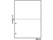 G)ヒサゴ/マルチプリンタ帳票 A4 白紙 2面 2穴 1200枚