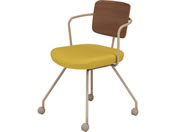 G)コクヨ/チェア リーテ キャスター脚 フレームタイプ 背合板/K16-Z24CU-Z1SRX1
