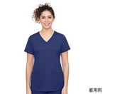 Healing Hands/HH WORKS スクラブトップス MONICA L ネイビー