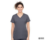 Healing Hands/HH WORKS スクラブトップス MONICA M グレー