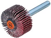 TRUSCO/セラミックフラップホイール 軸径6mm #80 外径30×幅15×軸長40 5個入 TCF3015-CE-80