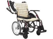 カワムラサイクル/車いす 介助用 ウェイビットプラス カフェモカ/WAP16-40A