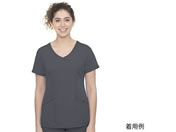 Healing Hands/HH WORKS スクラブトップス MADISON LL グレー