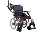 カワムラサイクル/車いす 介助用 ウェイビットループラ ファブリック/WARP16-40-M