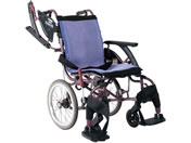 カワムラサイクル/車いす 介助用 ウェイビットループラ 3Dメッシュ/WARP16-40-M