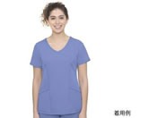 Healing Hands/HH WORKS スクラブトップス MADISON Lライトブルー