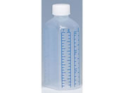 シンリョウ/プリントメモリ瓶 青目盛 滅菌済 150mL 100本/117040