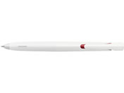 ゼブラ エマルジョンボールペン ブレン 0.5mm 白軸 赤インク BAS88-R