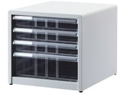 ナカバヤシ/アバンテV2レターケース 浅型3段+深型1段 書類保管庫 23-5610-01 AL-44(A4・タテ)