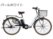 21Technology/電動アシスト自転車 手元スイッチ付 折り畳み式 26インチ パールホワイト/AO260